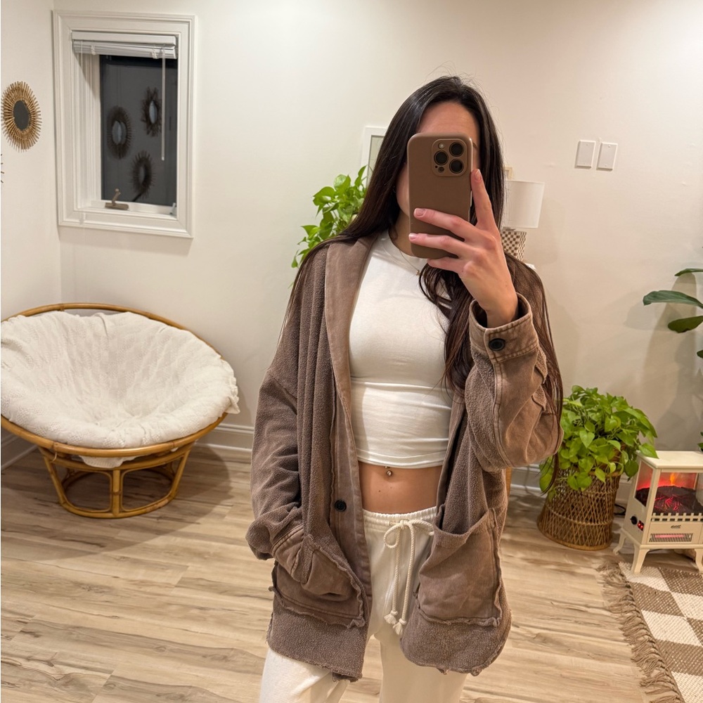 Cozy Brown Cardigan